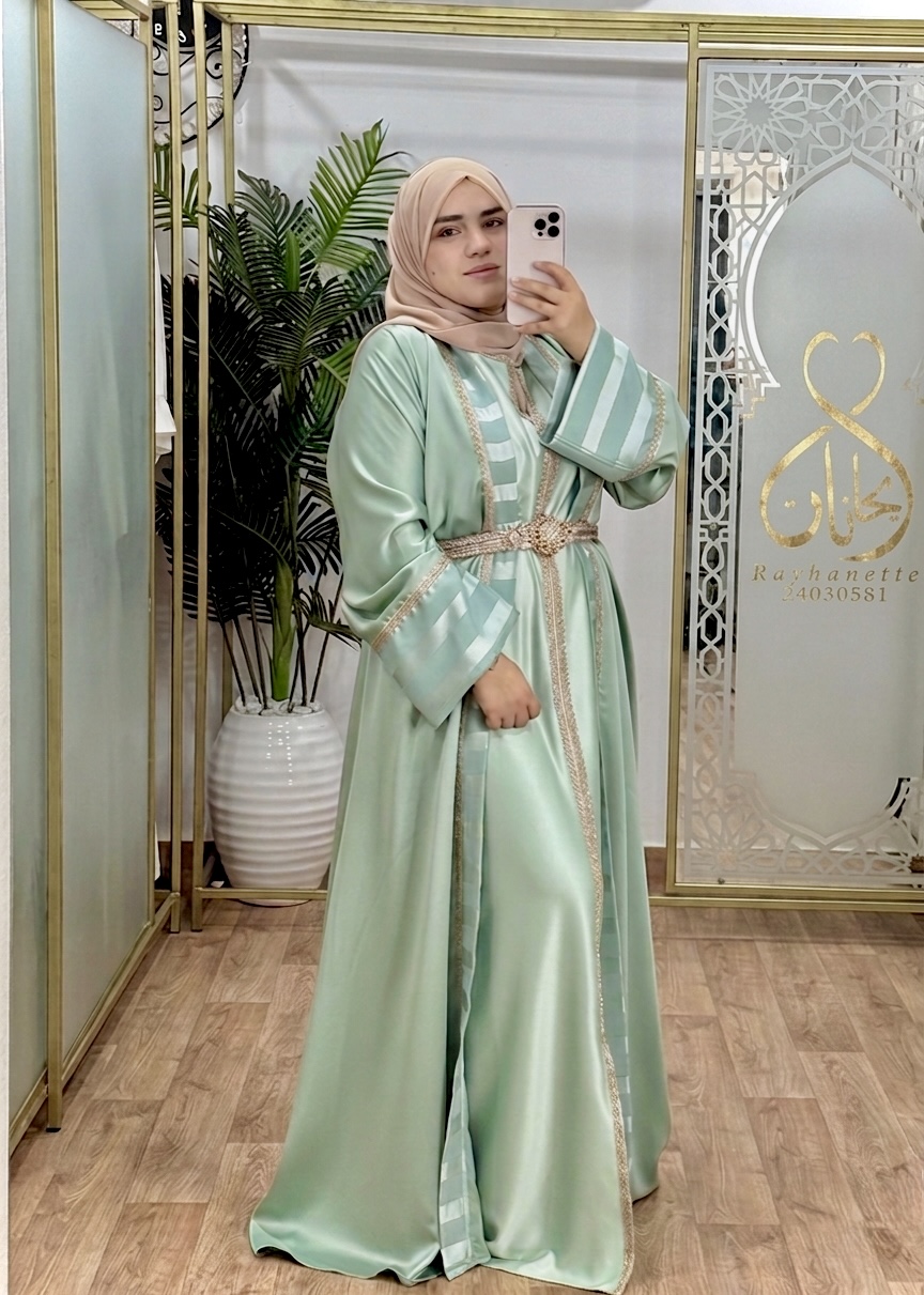 Qoftan Beige Brodé